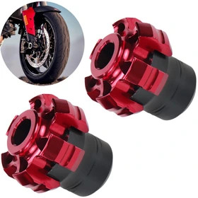 پروتکشن چرخ جلو موتور سیکلت وارون مدل W-121-RD بسته 2 عددی